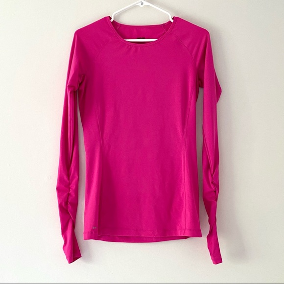 Pink Nike Dryfit Long Sleeve Top - Picture 1 of 4